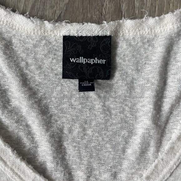 wallpapher Medium Cream Half Sleeve Womens Blouse - Picture 4 of 6